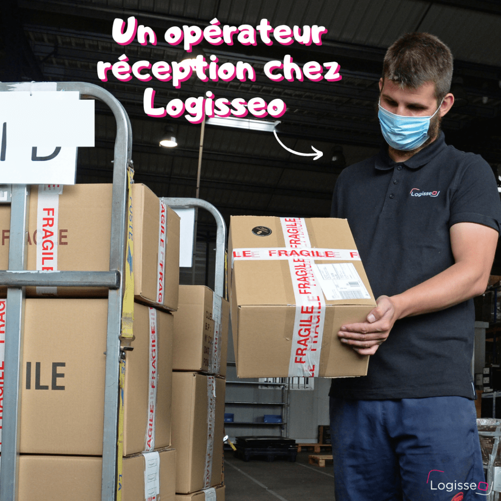 Tony, reception operator at Logisseo