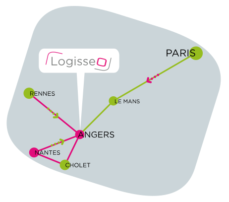 Plan Logisseo Angers
